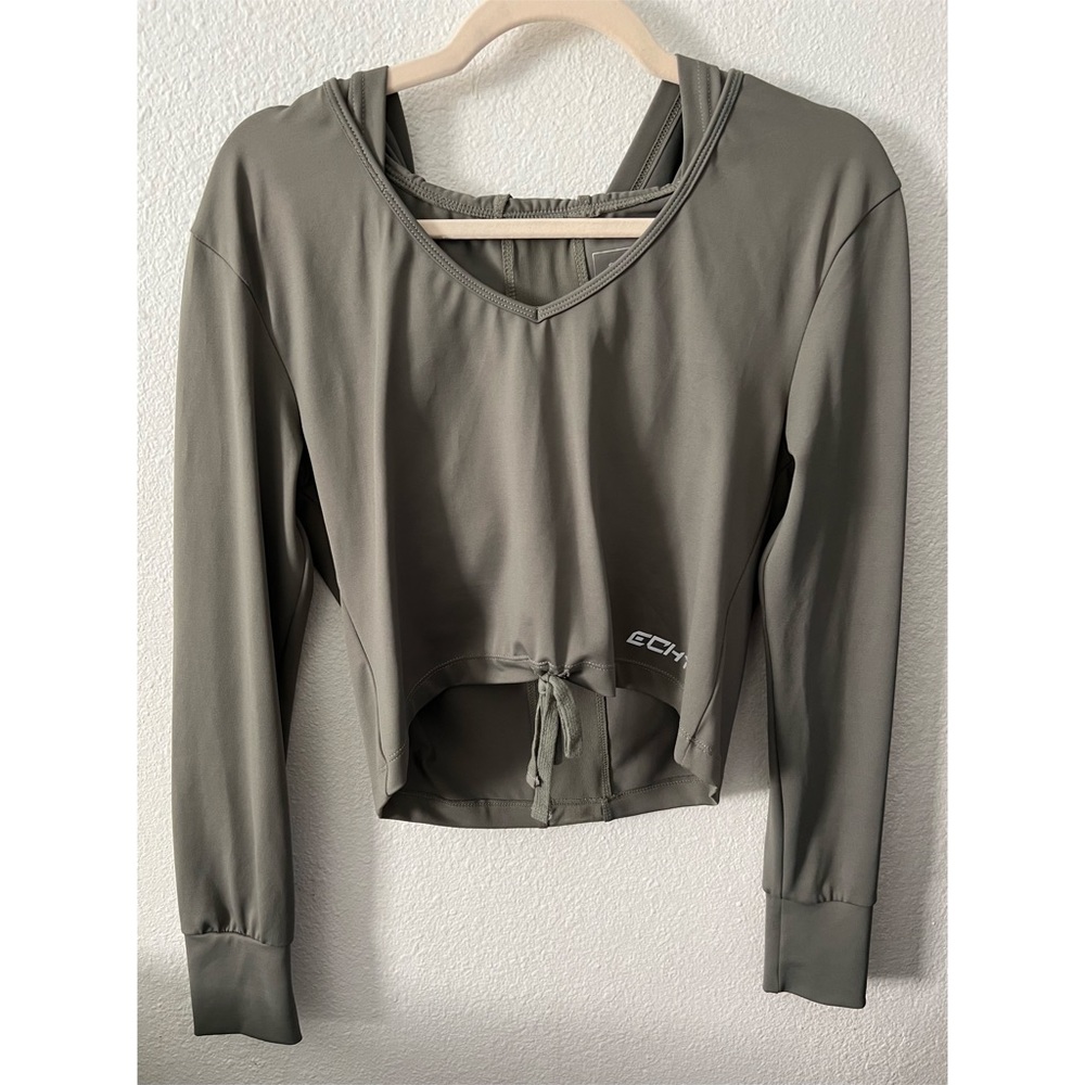 Echt Cropped Hoodie - Size Small
